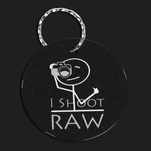 Image of Bag Tag / Keychain - I Shoot RAW 