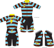 Image of IN STOCK: 2012 Pro Issue Short Sleeve Speedsuit Men's