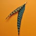 Image of Flirty Pheasant Feather Earrings