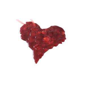 Image of Red Pâte de Verre hanging