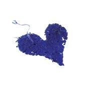 Image of Royal Blue Pâte de Verre hanging