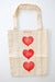 Image of Red Love Heart Tote - Small