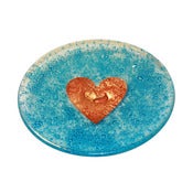 Image of Turquoise Size A Round Dish 21cm