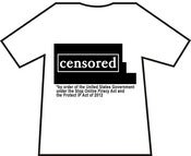 Image of Censored T-Shirt - White