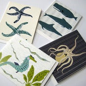 Image of Sea Creatures Greeting Cards