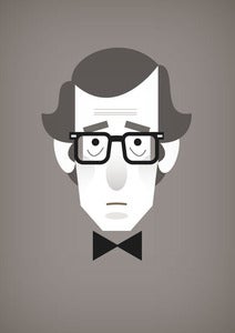 Image of Woody Allen Caricature