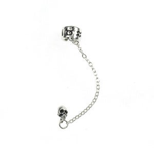 Image of Rumi. Skull Ear Cuff