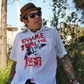 Image of Marilyn "Kill Me" Used Workshirt