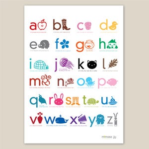 Image of Alphabet Print