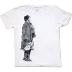 Image of WAITER #13 - men’s white t-shirt