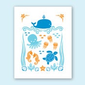 Image of Ocean Print