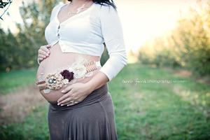 Image of MY MIRACLE--Maternity/Bridal Sash