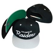 Image of LOS ANGELES RAIDERS  BLACK AND GRAY