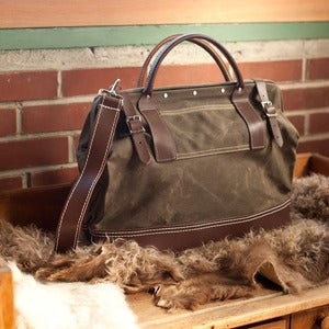Image of Wood&Faulk Northwesterner 16" Olive