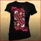 Image of Women's BAD ACE - Queen of Hearts