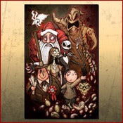 Image of Nightmare Before Christmas Color Print