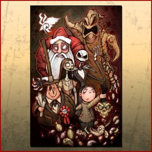 Image of Nightmare Before Christmas Color Print