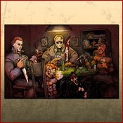 Image of Slasher Poker Print
