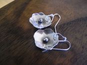 Image of Sterling Flower Earrings