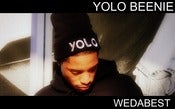 Image of YOLO BEENIE HAT BLACK /GREY 