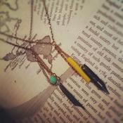 Image of Pen Nib Necklace