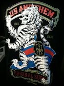 Image of US AND THEM LIVE LIKE A TIGER T-SHIRT