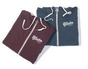 Image of Script Logo Zip Hood Sweatshirt