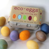 Image of eco-eggs egg coloring kit