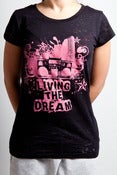 Image of Womens Bella Burnout Tshirt