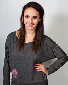 Image of Womens Bella Off-the-Shoulder Tshirt