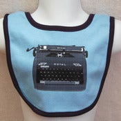 Image of Typewriter Baby Bib