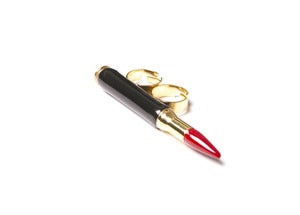 Image of 'KILLER LIPSTICK' 2 finger ring
