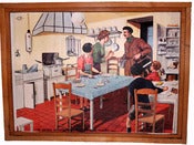 Image of Affiche scolaire Rossignol avec son cadre