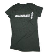 Image of Walk.Run.Wag. Babydoll Tee - Gray 