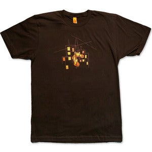 Image of HUNG SHOES - men’s brown t-shirt
