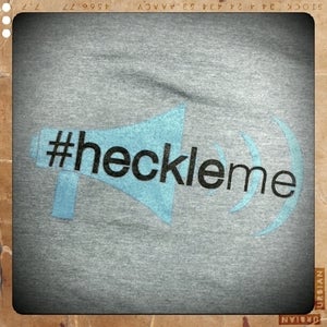 Image of Men's #heckleme tee