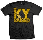 Image of Ky Raised in Black and Gold