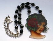 Image of Atomic Swag Art Deco Lady Pendant