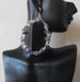 Image of Semi-Precious Stoned Looped Ear-Rings