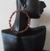 Image of Semi-Precious Stoned Looped Ear-Rings