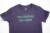 Image of Gaelic Womens Navy Tee