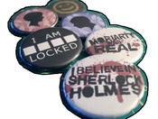 Image of Sherlock Button Badges