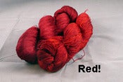 Image of 5/2 Tencel Yarn Red!