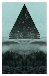 Image of Mount Kimbie Art Print - Asheville 