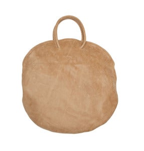 Image of Leather handbag / Monster clutch (Harvest Moon)