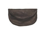Image of Leather Clutch (Half Moon)