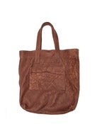 Image of Large Leather Handle Bag (Tomboy)