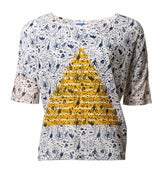 Image of Alien Print T with Pyramid