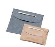Image of CARD CASE - Recycled Leather Case (LG)