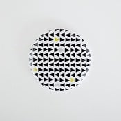Image of Triangles Pocket Mirror